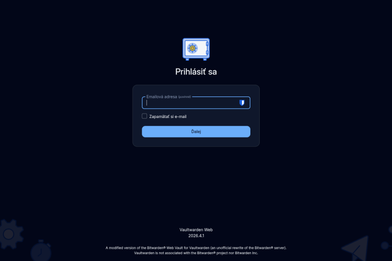 Vaultwarden Docker installation setup Apache reverse proxy for Vaultwarden HTTPS Vaultwarden admin panel login screen